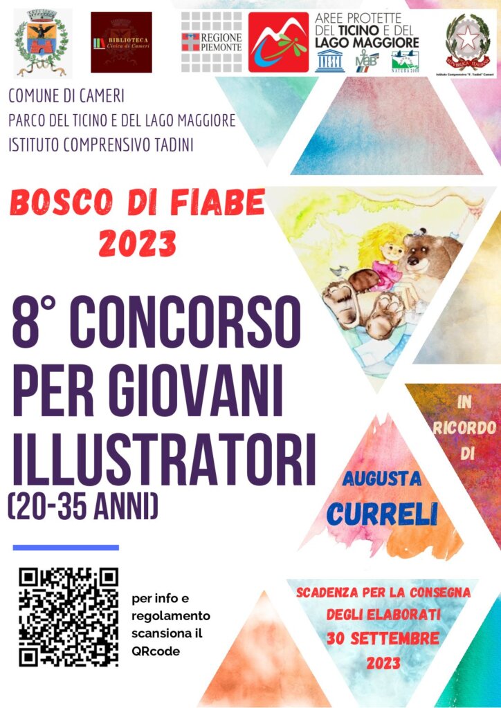 Locandina Concorso per giovani illustratori A.CURRELI-2023